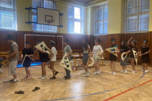 Život je boj – divadelní představení dramatického kroužku