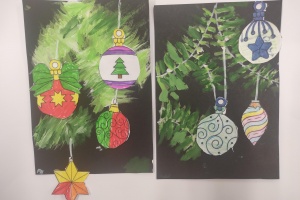 Vánoční větvička - 4. třída