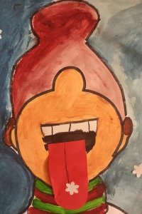 Chytání sněhových vloček -4. třída