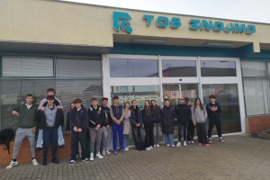Exkurze žáků 8. třídy ve firmě TOS Znojmo