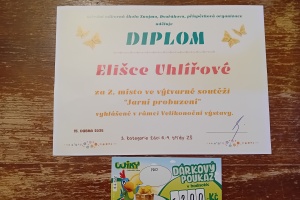 Úspěch v soutěži „Jarní probuzení“
