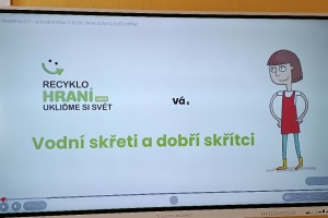 Vodní skřeti a dobří skřítci – co nepatří do výlevky – Recyklohraní – praktická část