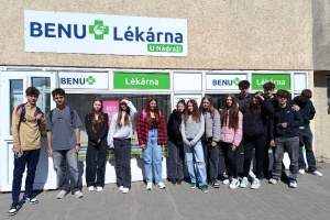 Lékárna Benu Znojmo – exkurze – 9. třída