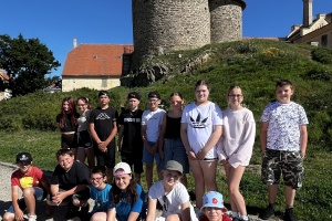 Jízda turistickým vláčkem - 5. třída