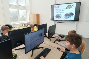 První prezentace v informatice u žáků 6. třídy