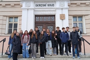 Deváťáci navštívili Okresní soud ve Znojmě