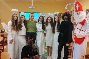 Mikulášská nadílka na naší škole