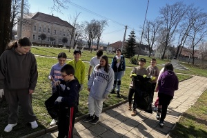 Páťáci se zapojili do programu Ukliďme Česko