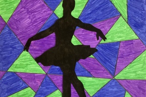 Barevná vitráž – VV – 9. třída