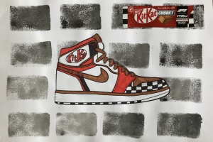 Barevné tenisky podle obalů od sladkostí – 9. třída – Vv – 9. třída