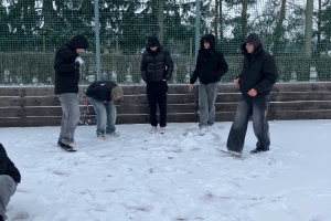 Netradiční hodina výtvarné výchovy pod širým nebem