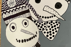 Zimní tvoření v 6. a 7. ročníku