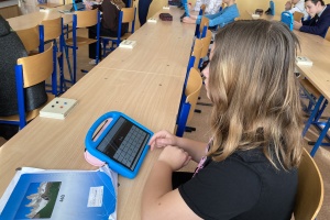 Sedmáci procvičovali početní operace s aplikací TOGLIC