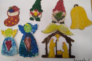 Vánoční ozdoby - 2. třída