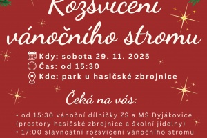 Rozsvícení plakát 2025