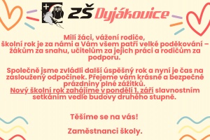 Závěr školního roku